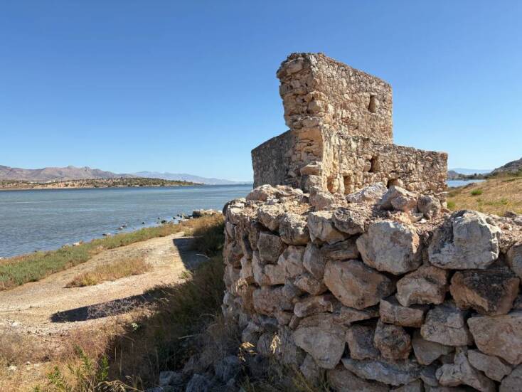Η λιμνοθάλασσα του Βουρκαρίου