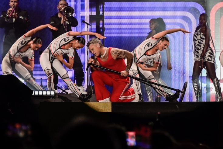 Ρόμπι Γουίλιαμς, συναυλία Καλλιμάρμαρο