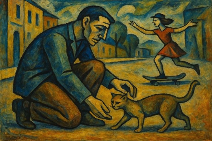 Το σκέιτμπορντ και οι γάτες