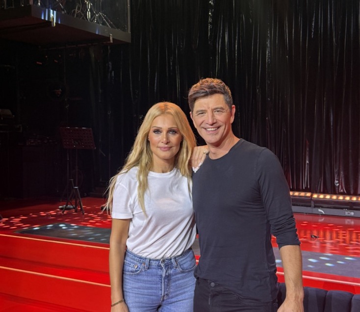 Νατάσα Θεοδωρίδου και Σάκης Ρουβάς