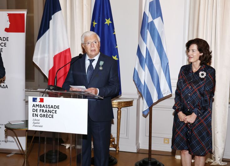 Ο Κυριάκος Κουτσομάλλης, Γενικός Διευθυντής του Ιδρύματος Β&Ε Γουλανδρή, τιμήθηκε από τη Γαλλία με τον τίτλο του Ιππότη των Τεχνών και των Γραμμάτων.