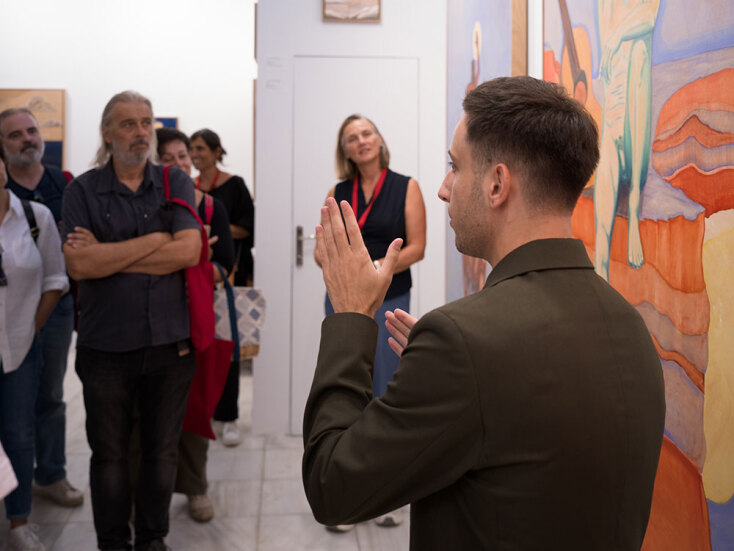 Ο Κωνσταντίνος Θ. Σπυρόπουλος στην Art Athina 2025