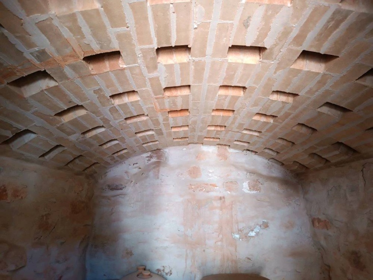 Εσωτερικό παραδοσιακού τσικαλοκάμινου