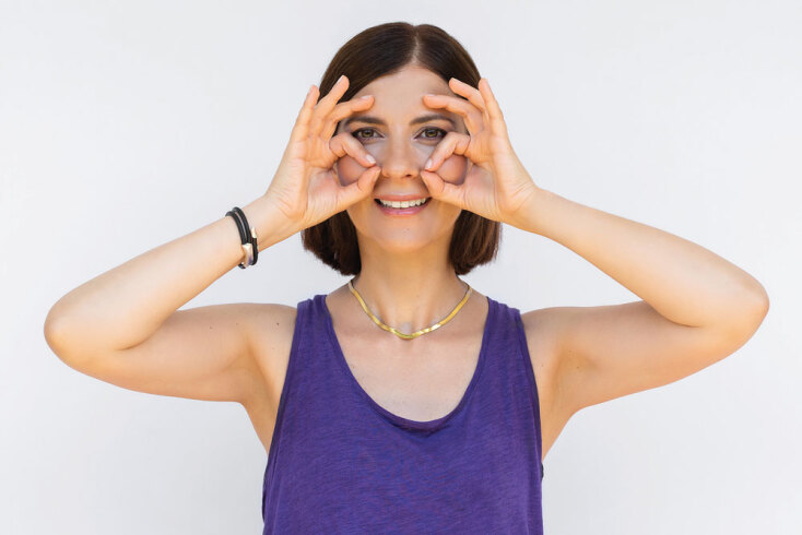 Κάνοντας ένα μήνα Face Yoga με την Αρετή Καφαντάρη