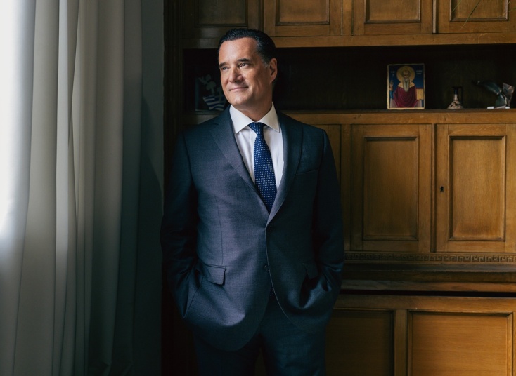 Ο υπουργός Υγείας, Άδωνις Γεωργιάδης