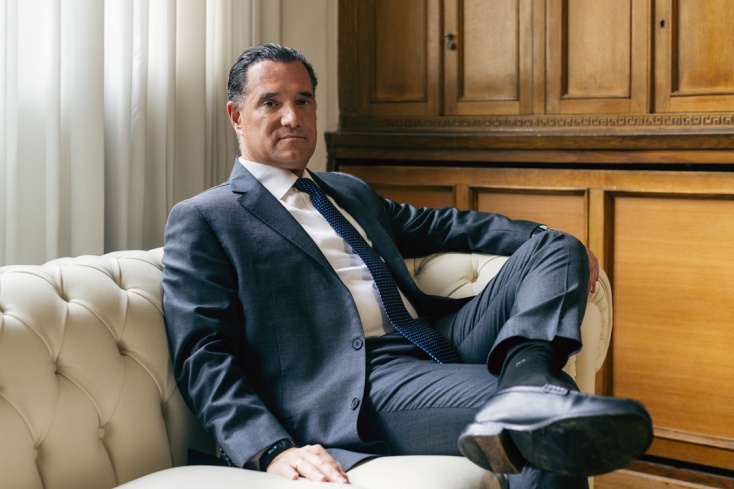 Ο υπουργός Υγείας, Άδωνις Γεωργιάδης