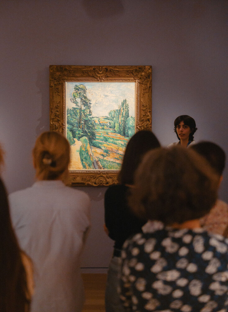 Paul Cézanne «Η εξοχή του Ωβέρ-συρ-Ουάζ»