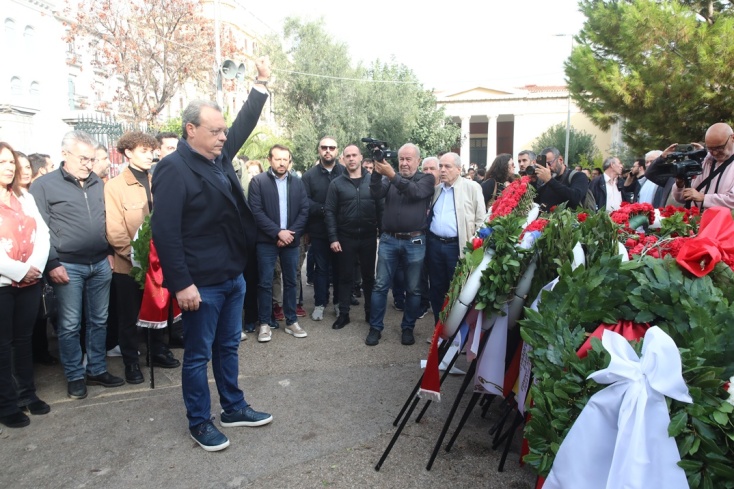 Ο πρόεδρος του ΣΥΡΙΖΑ, Σωκράτης Φάμελλος