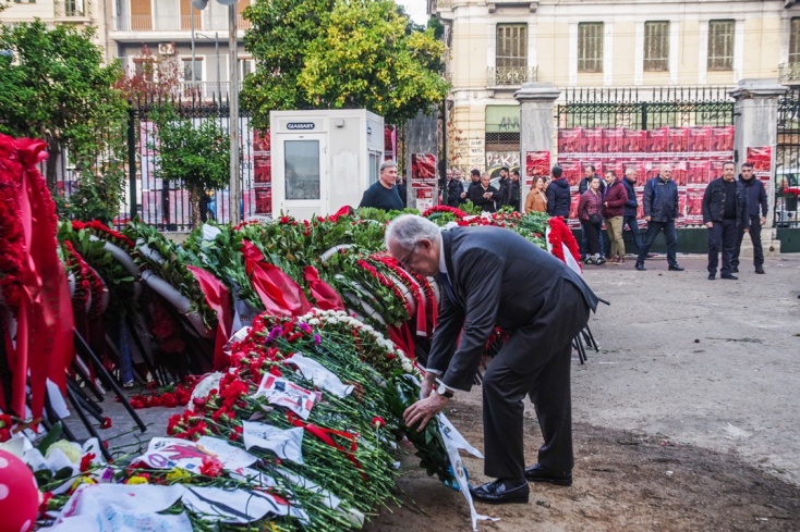Ο Κωνσταντίνος Τασούλας κατέθεσε στεφάνι στο Πολυτεχνείο
