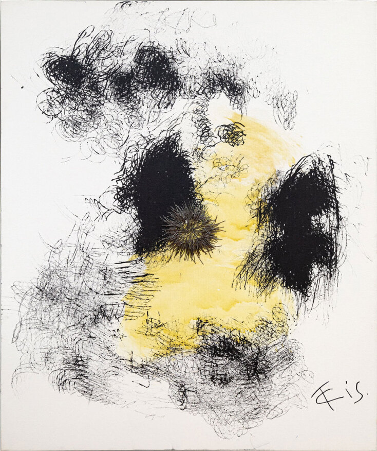 Lot72, Takis, Χωρίς Τίτλο,  μικτή τεχνική, 120 x 100 cm, Εκτίμηση €20.000-30.000