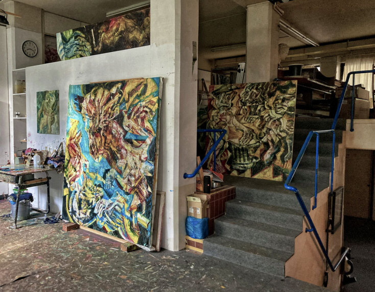 Ο Ζαχαρίας Παπαντωνίου ανοίγει το εργαστήρι του