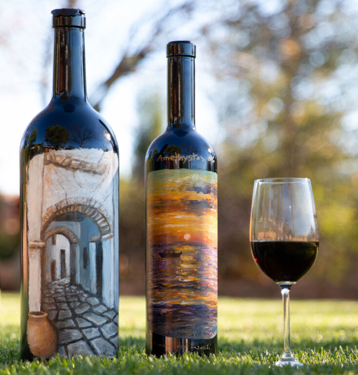 Lot 95, Lot 96: Επιλογές από το Κτήμα Κώστα Λαζαρίδη (Αμέθυστος Ερυθρός Collector’s 2016, Ερυθρός Collector’s 2006)