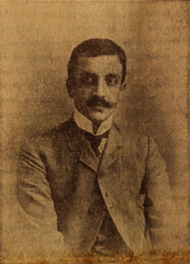 Ο Παντελής Χορν το 1905, 5 χρόνια μετά την επίσκεψή του στην Κριστιάνια/Όσλο