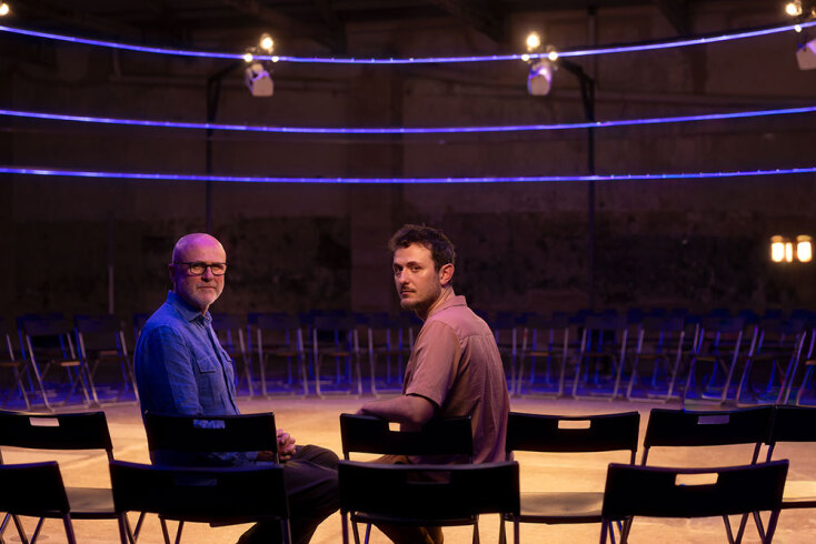 Τιμ Κράουτς, Αλέξανδρος Ραπτοτάσιος © Τάσος Ανέστης