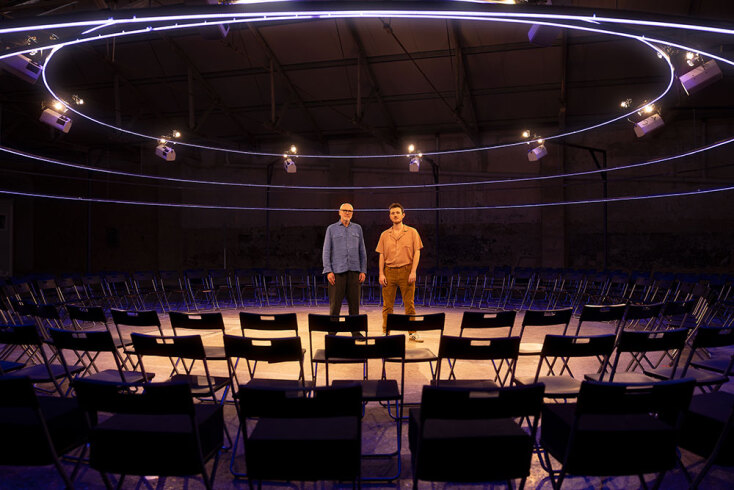 Τιμ Κράουτς, Αλέξανδρος Ραπτοτάσιος © Τάσος Ανέστης