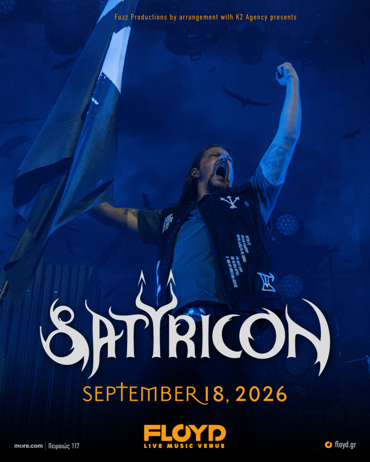 Satyricon: Επιστρέφουν στην Ελλάδα τον Σεπτέμβριο του 2026 – Μετά από 8 χρόνια