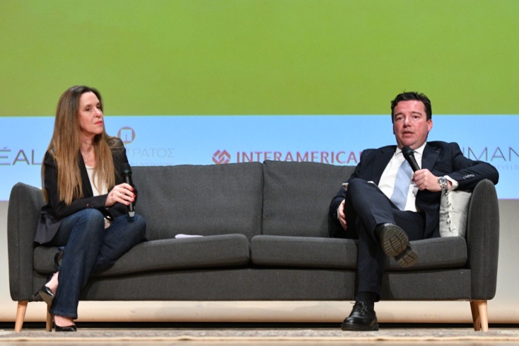 Αγγελική Κοσμοπούλου και Πάνος Τουρναβίτης