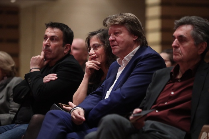 Στέφανος Παραστατίδης, Φώτης Γεωργελές, Παύλος Κοτσώνης