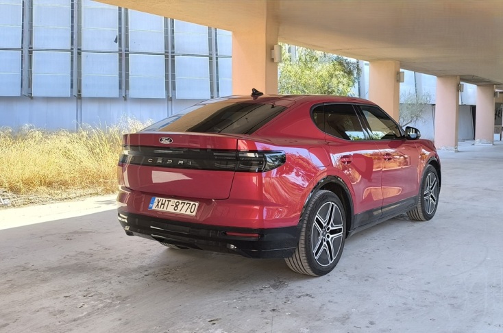 Οδηγούμε το ηλεκτροκίνητο σπορ οικογενειακό Ford Capri 