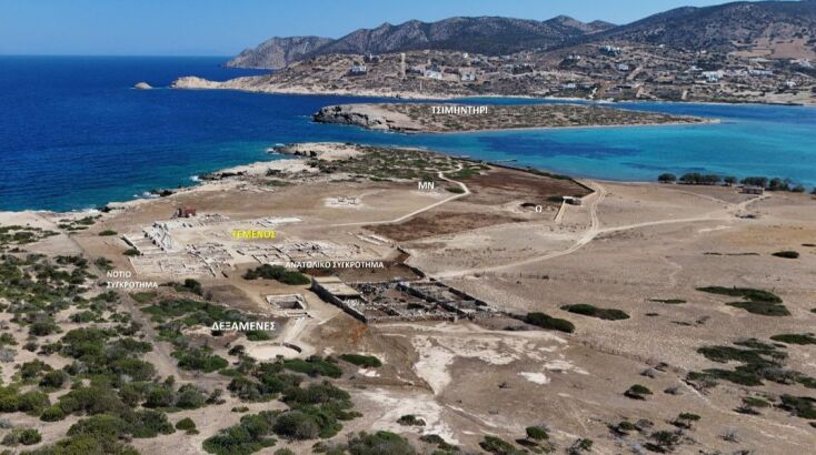 Στο Δεσποτικό και το Τσιμηντήρι συνεχίστηκε και φέτος η συστηματική ανασκαφή της Εφορείας Αρχαιοτήτων Κυκλάδων