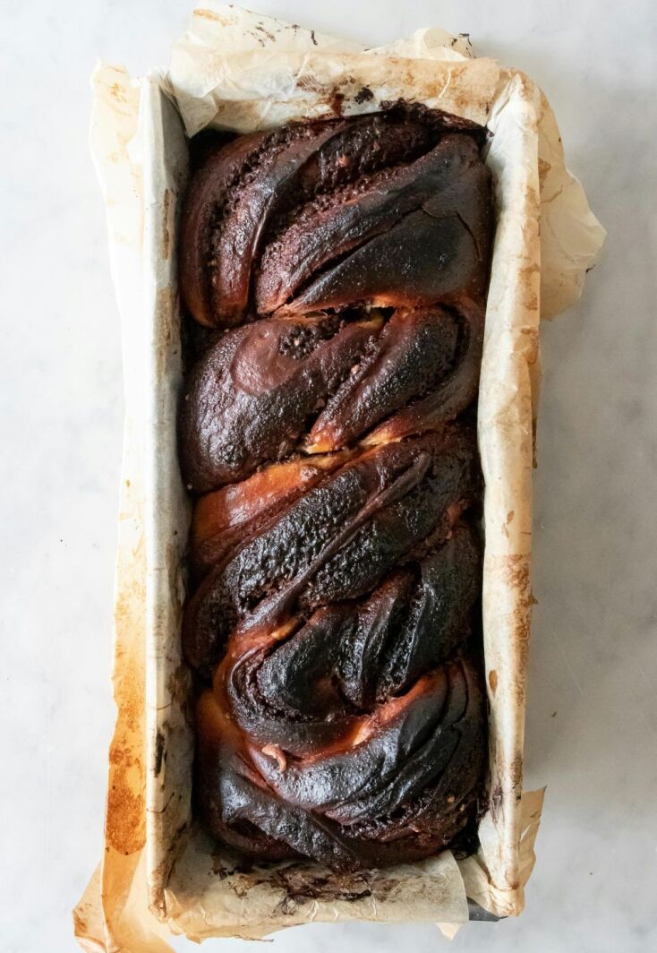 Συνταγή για σοκολατένια Babka