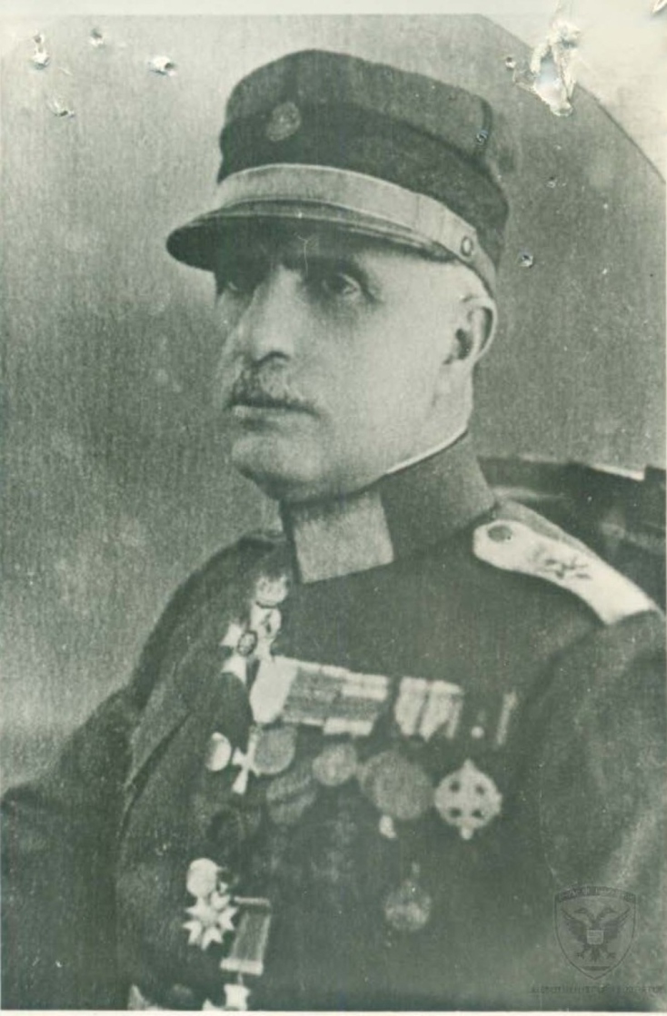 Ο Γεώργιος Σπυρίδωνος. Πηγή: Διεύθυνση Ιστορίας Στρατού.