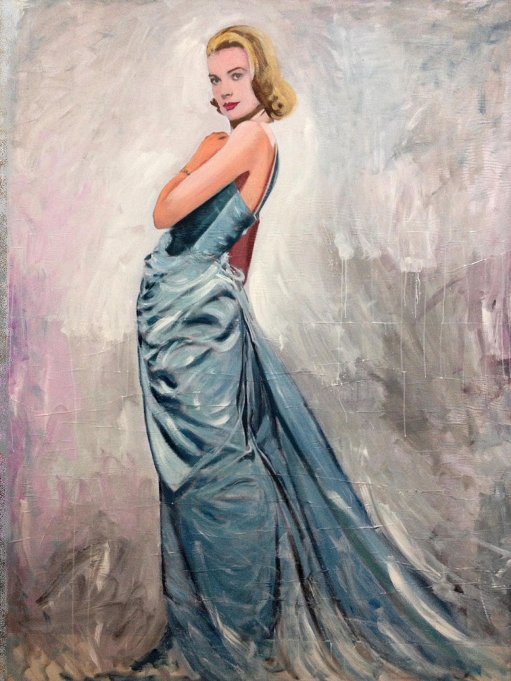 Πριγκίπισσα Γκρέις Νο1 (ακρυλικό σε καμβά)