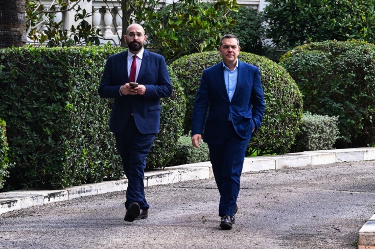 Ο Κωνσταντίνος Τασούλας συναντήθηκε με τον Αλέξη Τσίπρα