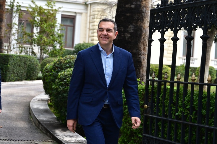 Ο Κωνσταντίνος Τασούλας συναντήθηκε με τον Αλέξη Τσίπρα