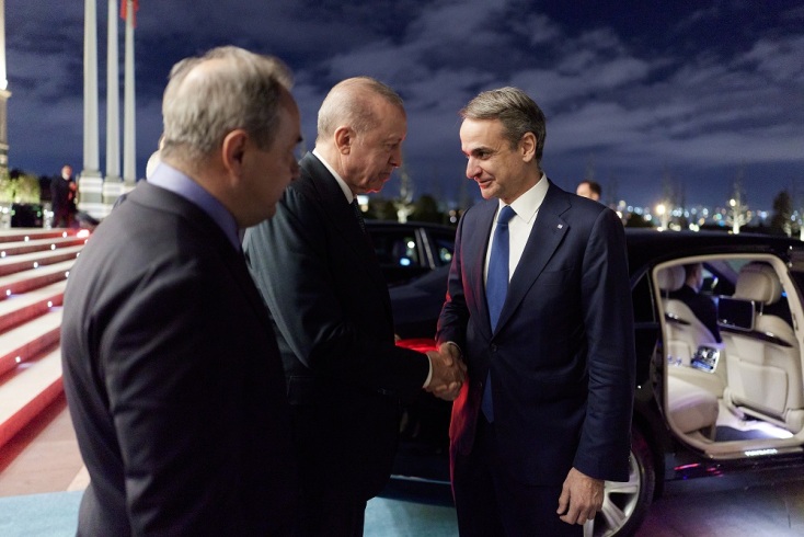 Συνάντηση Μητσοτάκη – Ερντογάν: Τα νησιά και τα σύνορα είναι στη θέση τους