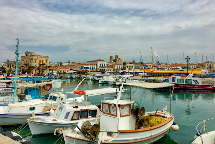 Το λιμάνι της Αίγινας