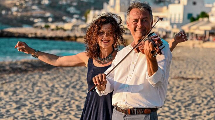 Νίκος Οικονομίδης και Κυριακή Σπανού