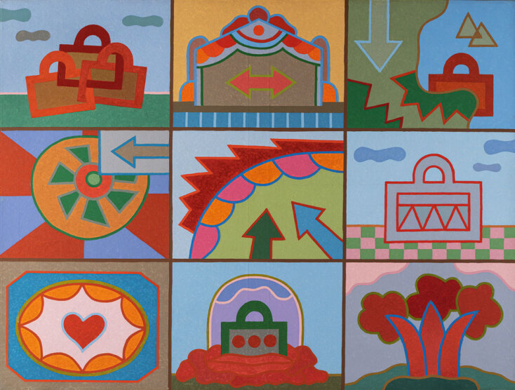 Αλέξης Ακριθάκης - Μια γραμμή κύμα | Μουσείο Μπενάκη