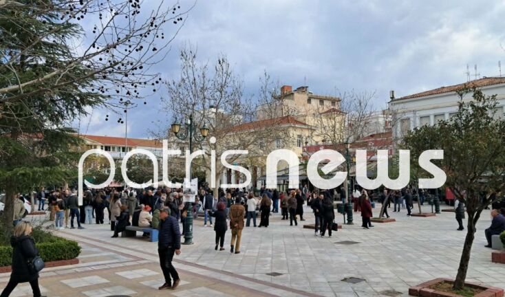 Συγκέντρωση για τα Τέμπη στον Πύργο