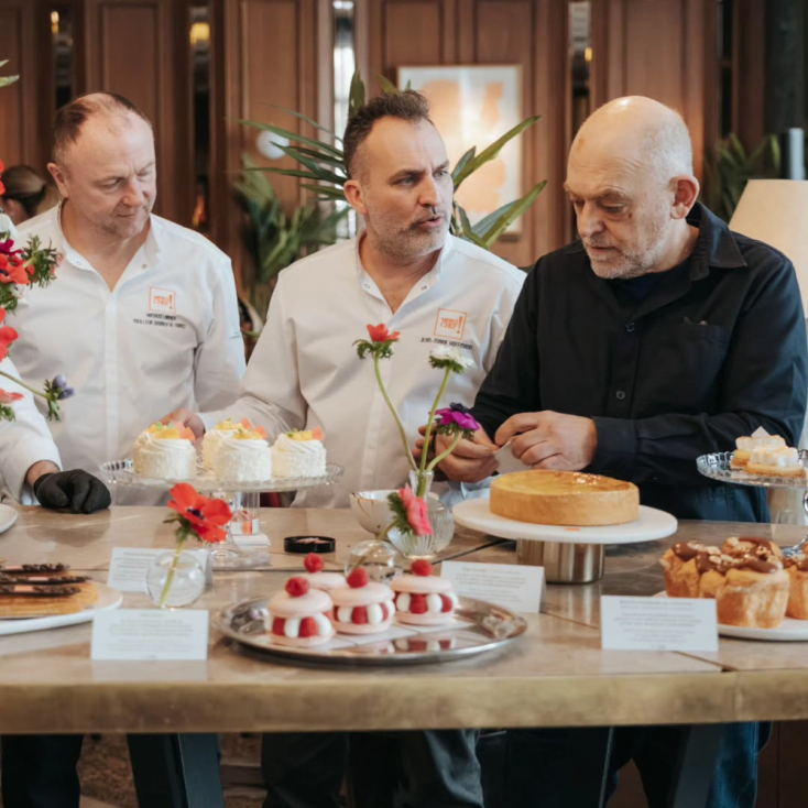 Arnaud Larher, Jean Marie Hoffmann, Στέλιος Παρλιάρος