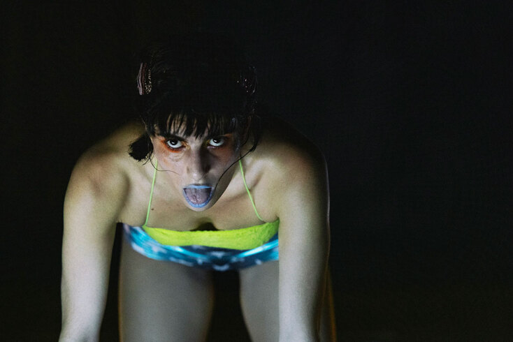 Η Ιωάννα Πορτόλου και η ομάδα χορού Griffón παρουσιάζουν το "Superstar" στο ΠΛΥΦΑ 