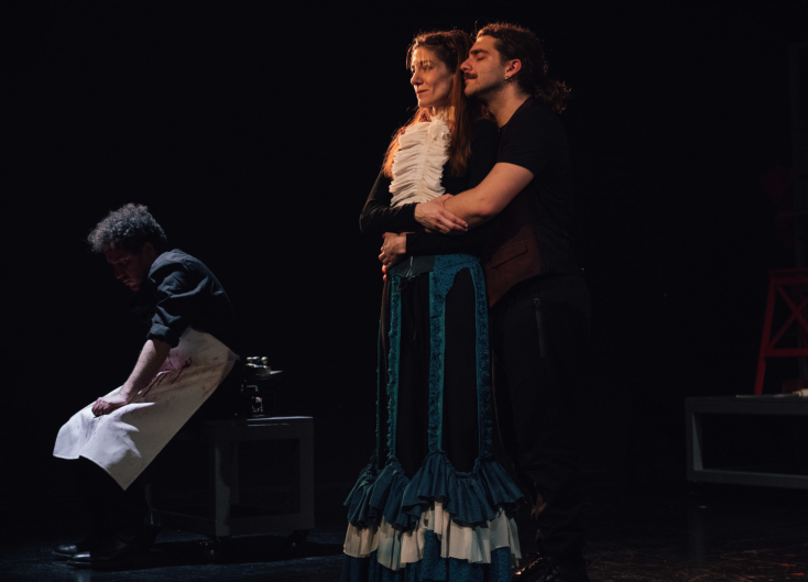 Σκηνή από την θεατρική παράσταση «Ο Έμπορος της Βενετίας»