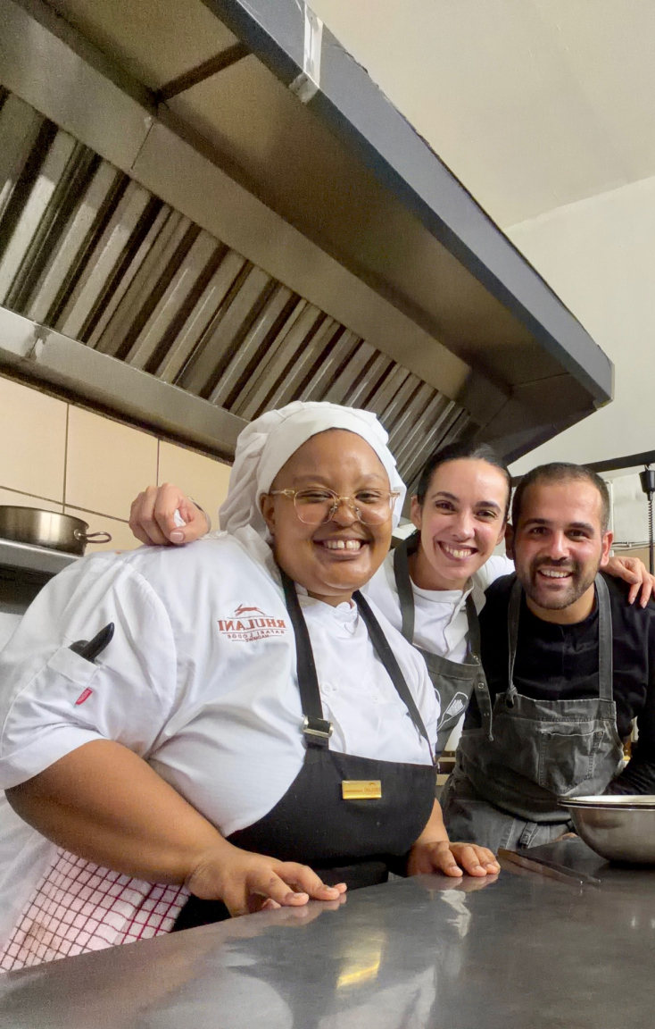 Σε κουζίνα στην Αφρική