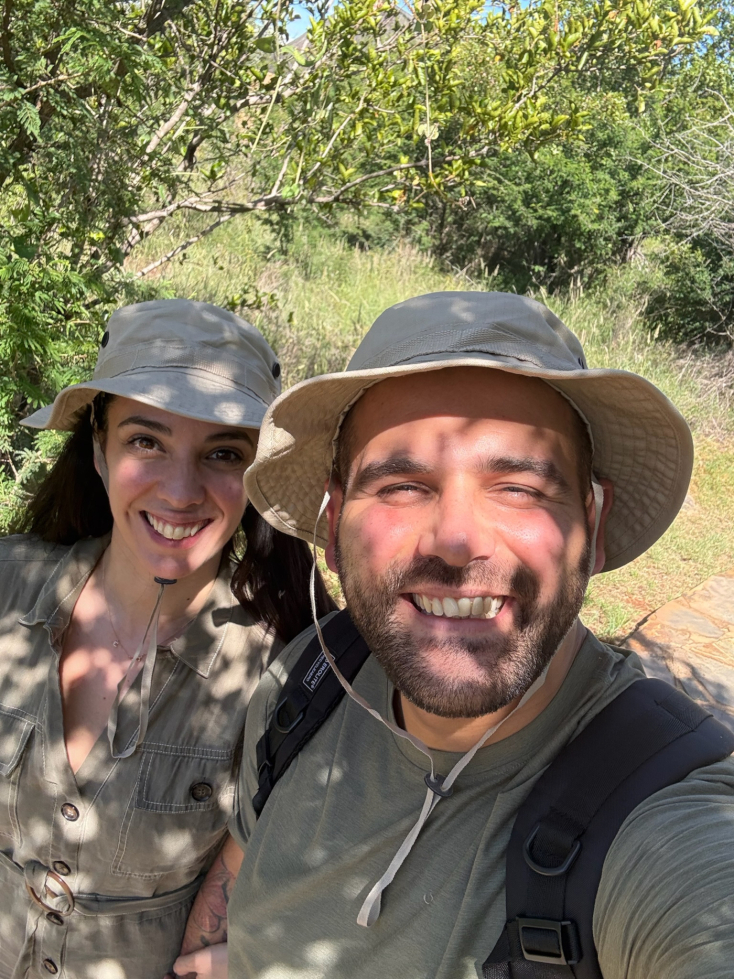 Σε σαφάρι στο ταξίδι τους στη Νότιο Αφρική