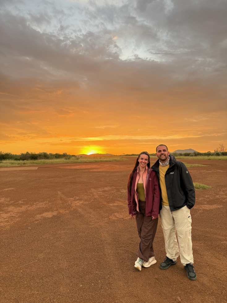 Με φόντο το ηλιοβασίλεμα