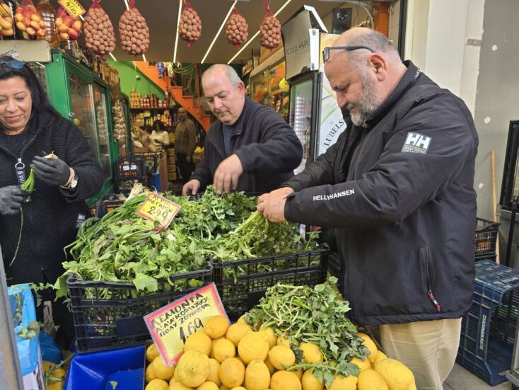 Το μανάβικο της αγοράς