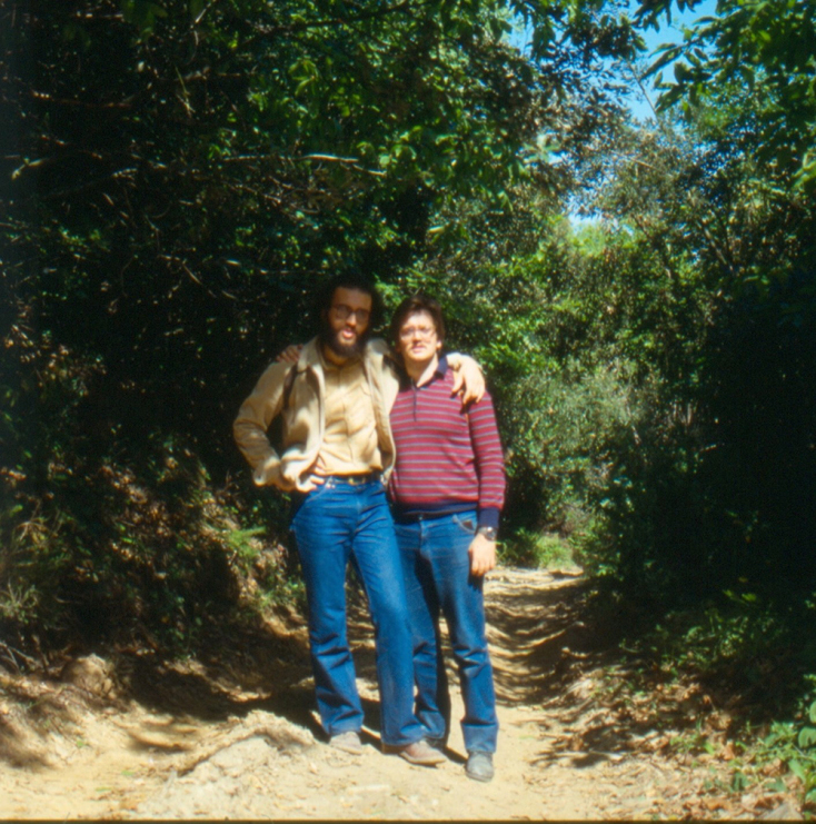 Δημήτρης Γιαλαμάς και Θανάσης Δρίτσας σε ταξίδι στο Άγιον Όρος (περίοδος 1983-1987)