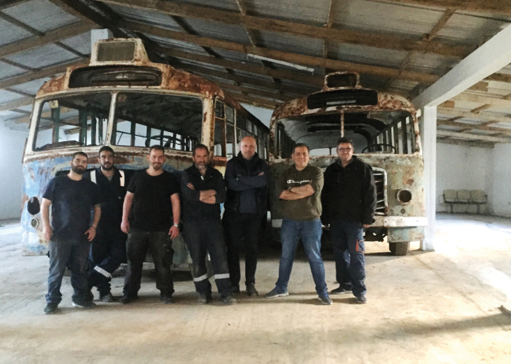  Η  ελληνική ομάδα BusOldtimers Hellas (Παλιά Ελληνικά Λεωφορεία)