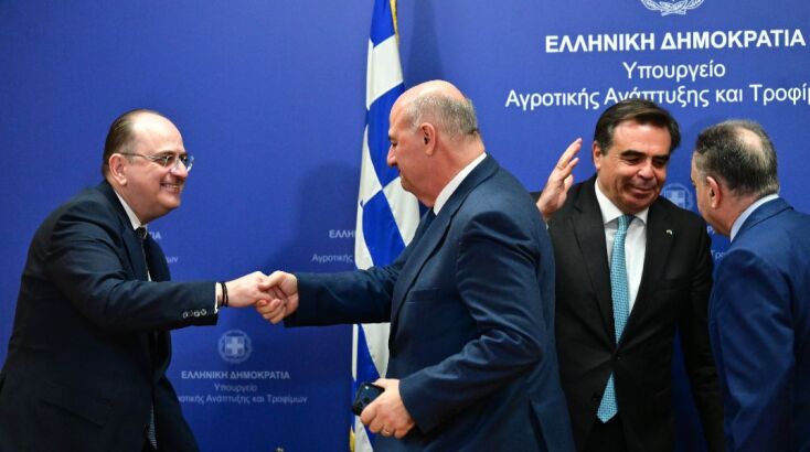 Αλλαγή σκυτάλης στο υπουργείο Αγροτικής Ανάπτυξης