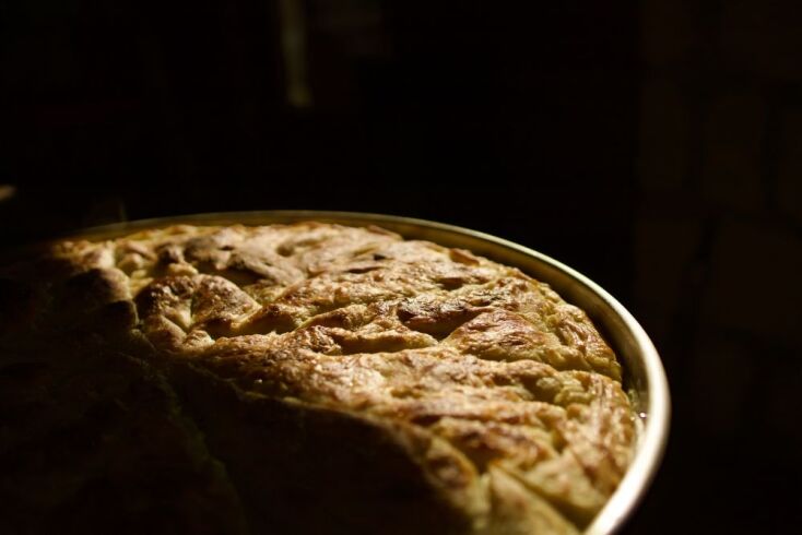 Οι πίτες της Αργυρώς στο Νυμφαίο