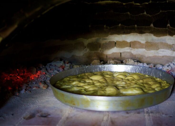 Οι πίτες της Αργυρώς στο Νυμφαίο