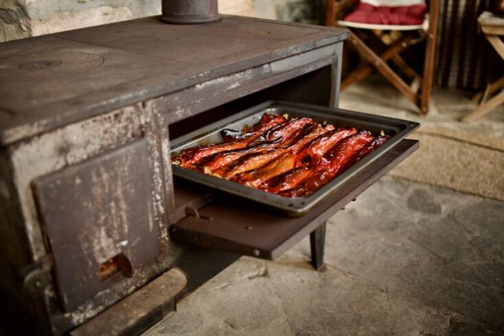 Οι πίτες της Αργυρώς στο Νυμφαίο