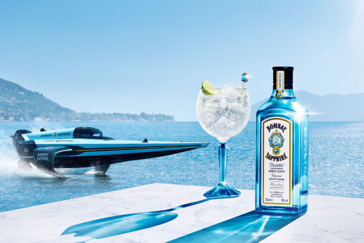 Η Βάσια Κωσταρά με το Bombay Sapphire στο Grand Prix 2026