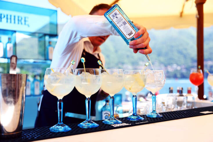 Η Βάσια Κωσταρά με το Bombay Sapphire στο Grand Prix 2026