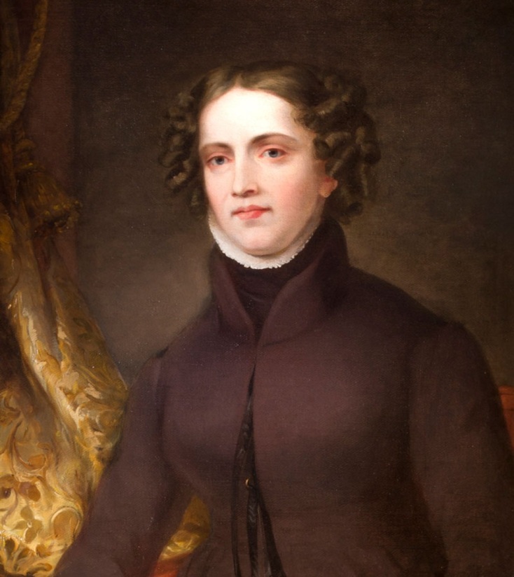 Πορτρέτο της Anne Lister από τον Joshua Horner (περ. 1830).